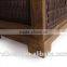 Multi PP drawer paulownia storage cabinet