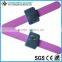 Square magnet,clear,cool,wide silicone decorative bracelet