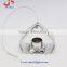 Home decoration ceramic plating hanging silver candle holder