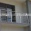 Stainless Steel Handrail Square Balustrade For 10*20mm Tube