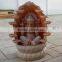 lighted art statue resin water fountain craftwork