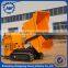 Tracked Mini Dumper With Front Shovel