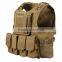 600D polyester oxford tactical assault molle pack tactical vest military equipment