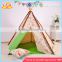 wholesale indoor or outdoor play tent for kids fun Indian pink cotton tent for kids W08L004