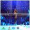 Decorative water fountains, water effect on stage