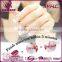 Colorful press stick on Artificial french nails with glue