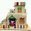 Color Available Customized Size House Craft Popsicle Stick For kids