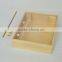 China Unfinished Wooden Wine Box Supplier