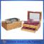 Last design China gold supplier led jewelry box