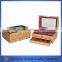 Last design China gold supplier led jewelry box