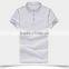 plain dyed printing cotton button polo shirt