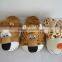 Best selling wholesale animal kids slippers indoor cotton plush slippers