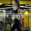 2016 New design high quality space dye gym women's yoga vest