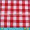 Hot Sale 100% Cotton Shirt Fabric Yarn Dyed Plaid Fabric for School Uniforms