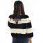 CX-G-A-261 Girls' Fashion Pullover Coat Real Mink Fur Jackets