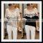 Hot sell fashion korea style lace design women summer blank latest printing t-shirt girl