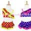 SR0351 3pcs Baby Girl Kids Hat+Bra+Shorts Swimsuit Bikini Strawberry Swimwear Clothes