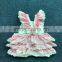 Party Frocks for Girls Summer Layer Lace Pink Dress Wholesale Kids Clothes