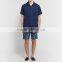 High Quality Whole Through Floral Prints One Button Closured Chino Shorts for Men