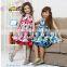 Wholesale summer baby girls fancy party dresses sleeveless kids cotton frocks design cotton frock 1