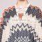 fashion womens oem tie the rope sweater cardigan ladies poncho for sale