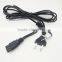 FOOT CONTROL PEDAL & CORD 033770217 JANOME 644D 734D VIKING HUSKYSTAR 00V-240V,0.5A,Connector LEAD CORD EURO PLUG H003825-220