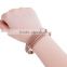 304 Stainless Steel Open Cuff Bangles Bracelets Rose Gold