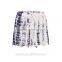 Hot selling latest design light weight breathable tie dye women board shorts summer casual