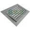 Air Grille (aluminum Air Grille, Diffuser, Grid) With Aluminum Frame, Steel Perforated Grille Core.