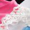In stock baby lace flutter sleeve T-shirt girls M6062402