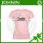 Whosesale High Level Custom Design fashionable Woman T-shirt