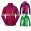 3 colors men pro softshell jacket with polar fleece