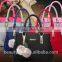 2017 fashion latest leather Pack with balls shopping hand bags trend women tote bag ladies handbags HB09
