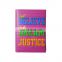 best quality handmade paper shine paper spiral custom notebook / journal / diary with led light