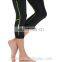 Custom compression sports leg sleeve mens basketball leg sleeve balck