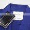 OEM blue ribbed classical taekwondo uniform for training ITF 007