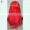 Adult Womens Red White Devil Angel Halloween Party Synthetic Wigs HPC-0075