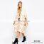 Soft-Touch Long Line Open Front Cardigan With Hood