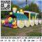 outdoor kids adult Inflatable train obstacle course equipment CE approved