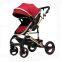 Factory Wholesale High-End New style and Luxury Aluminum Alloy Baby Stroller,Can Sit and Lie Baby Pram,