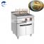 Stainless Steel Electric 6 Noodle Pasta Cooker Top With Side Bain Marie