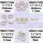 F 00V C17 504 liseron copper Washer 7.1*15*2mm oil Common Rail Injector Copper Washer fuel injector copper gasket washer