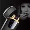 For Cigarette Usb Fingerprint Electric Lighter Electronic Usb Ligter
