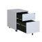 Under desk mobile pedestal cabinet steel storage filing cabinet