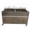 Industrial Customizable Fruit Vegetable Washing Machine Leaf Vegetbable Washing Machine Bubble Machine  WT/8613824555378