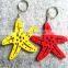 customized color size and design 5mm thickness  lanyard felt key holder