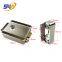 Nickel Plating Access Control Mechanical Combination Electric Rim Door Lock with Double Cylinder