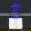 3W USB electronic effective mosquito killer lamp with 3D Acrylic sheet