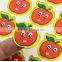 new hot custom printing removable kids rewards stickers,phrase stickers,smile round face stickers