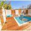 Australia standard swimming glass pool fencing with AS/NZS 2208:1996 certificate